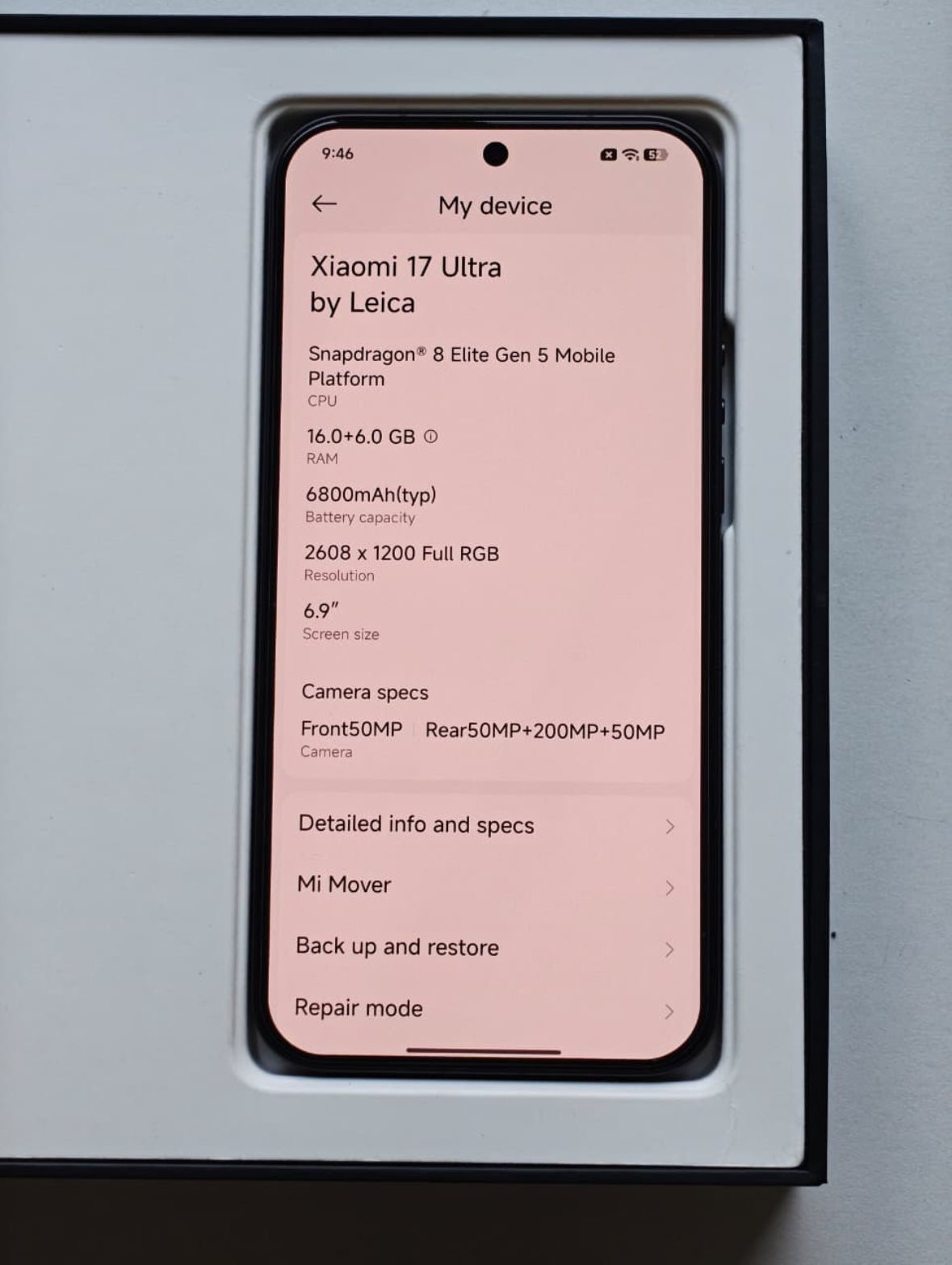 Xiaomi 17 Ultra Leica Edition 512Gb, 16Gb Ram (BLACK)