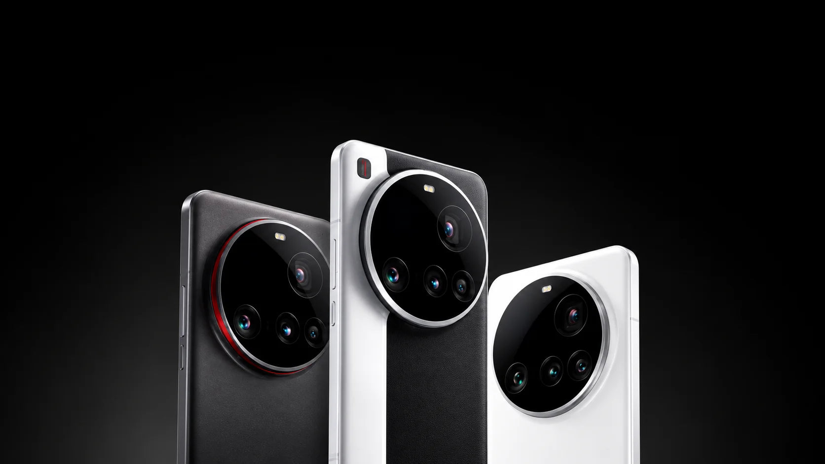 Xiaomi 15 Ultra smartphones in black and white colors with premium Leica-style camera design
