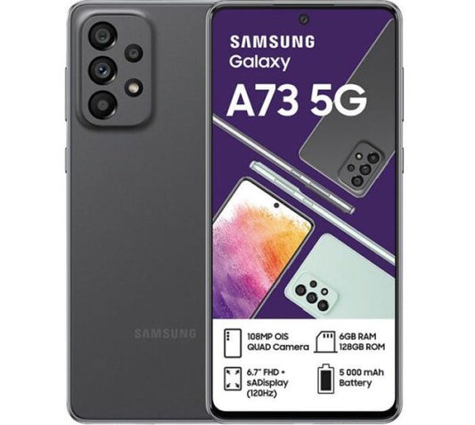 Samsung Galaxy A73 5G (Dual Sim) 128GB Awesome Gray - Netrox Electronics