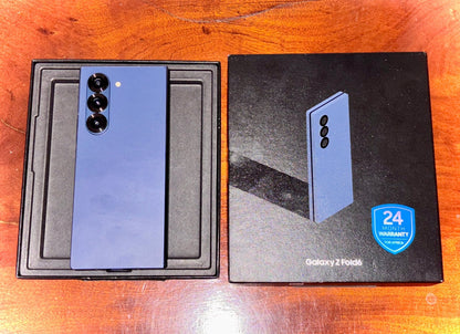 Samsung Galaxy Fold 6 256GB Navy Black (Clearance Sale) - Netrox Electronics