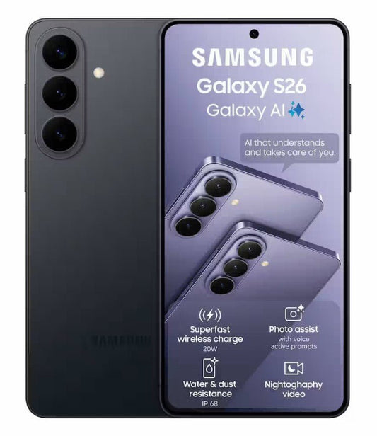 Samsung Galaxy S26 512GB Sealed (Black) - Netrox Electronics